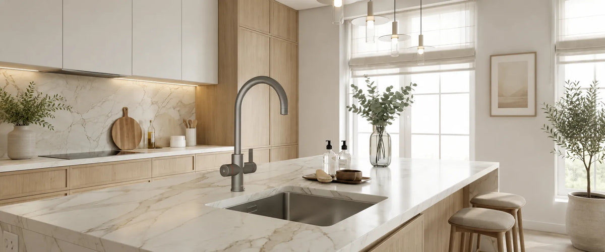 brushed nickel vs chrome tapware