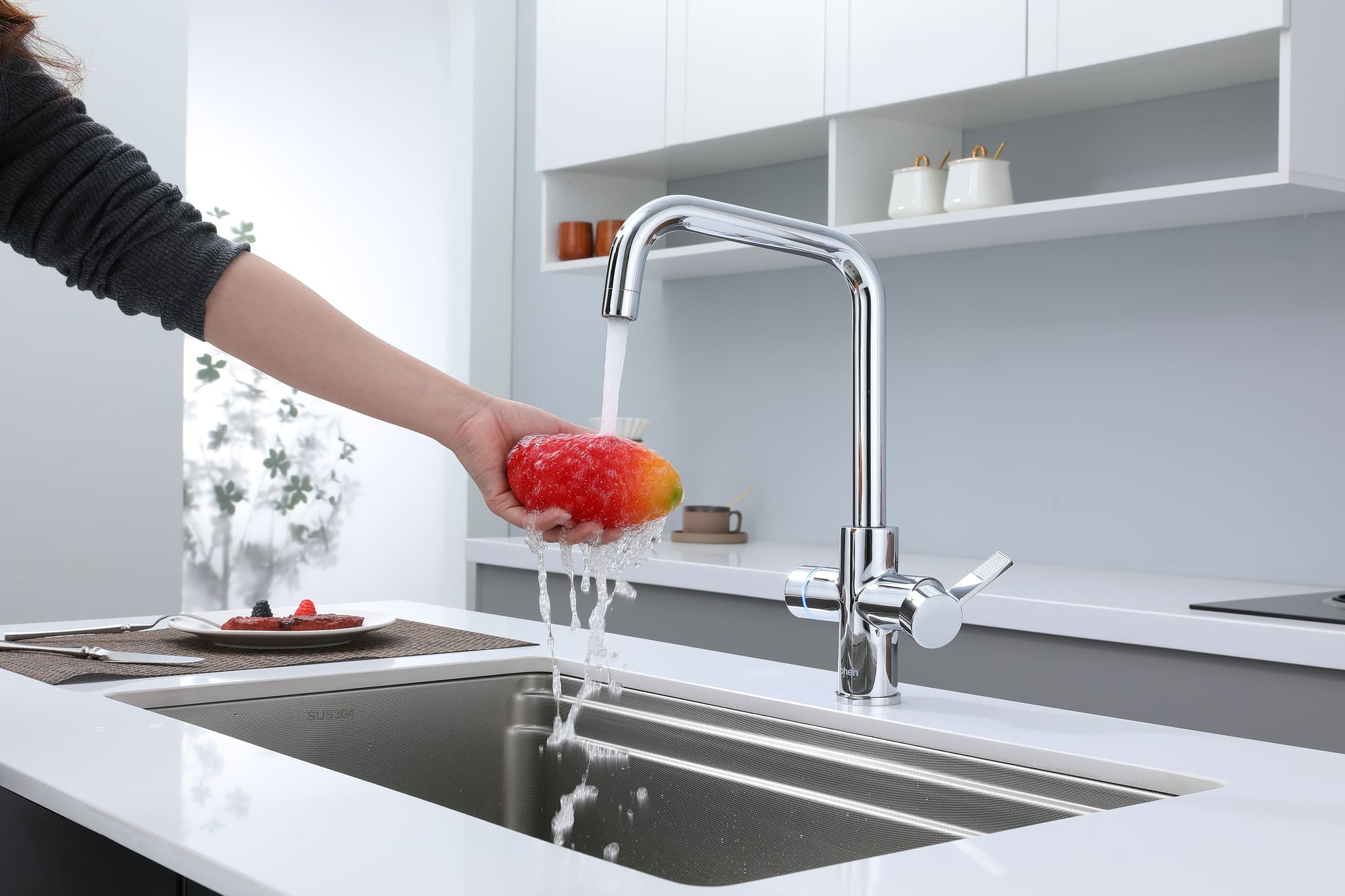 Image of Fohen 4-in-1 Fedina Touch - Chrome