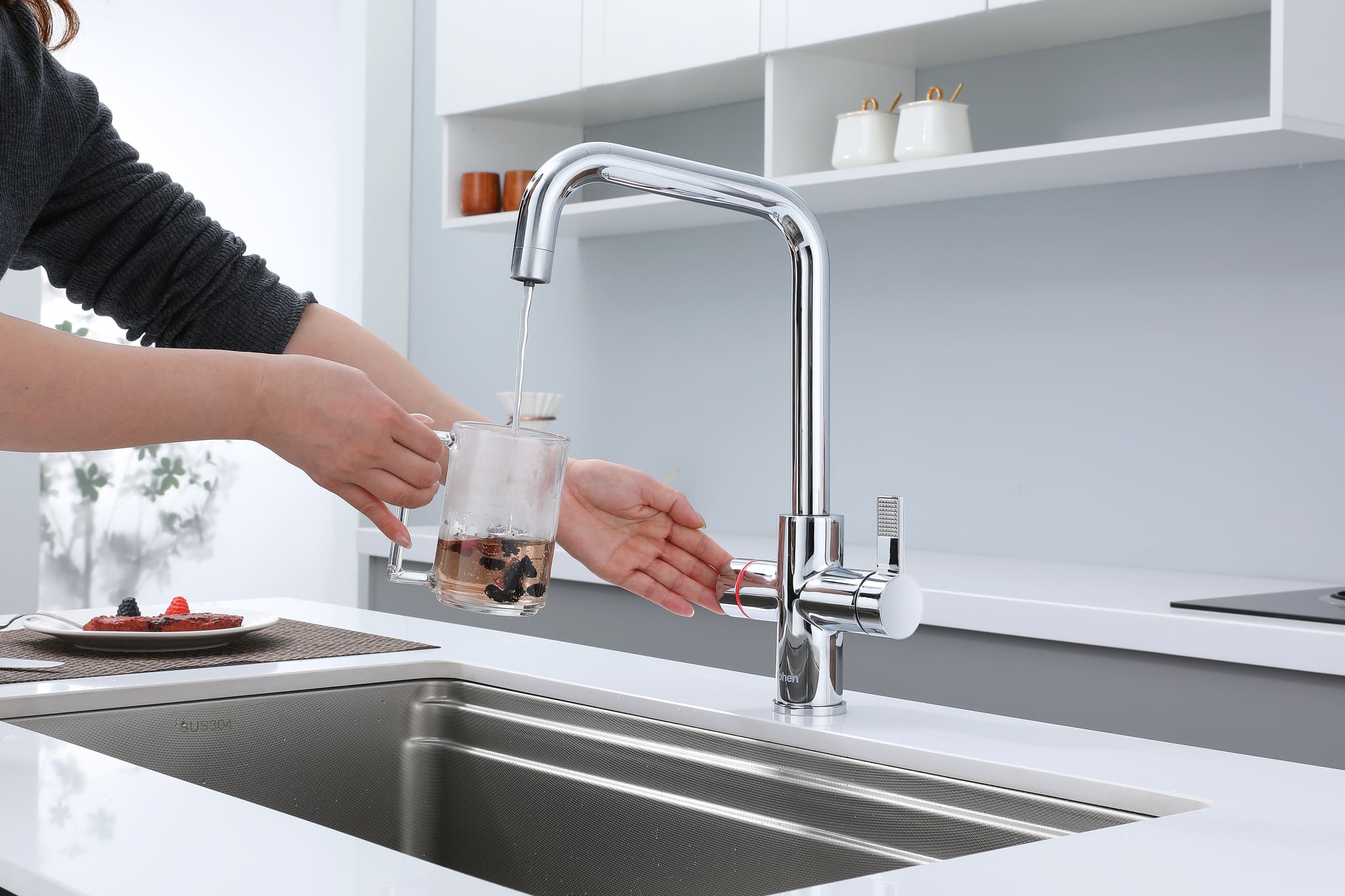 Image of Fohen 4-in-1 Fedina Touch - Chrome