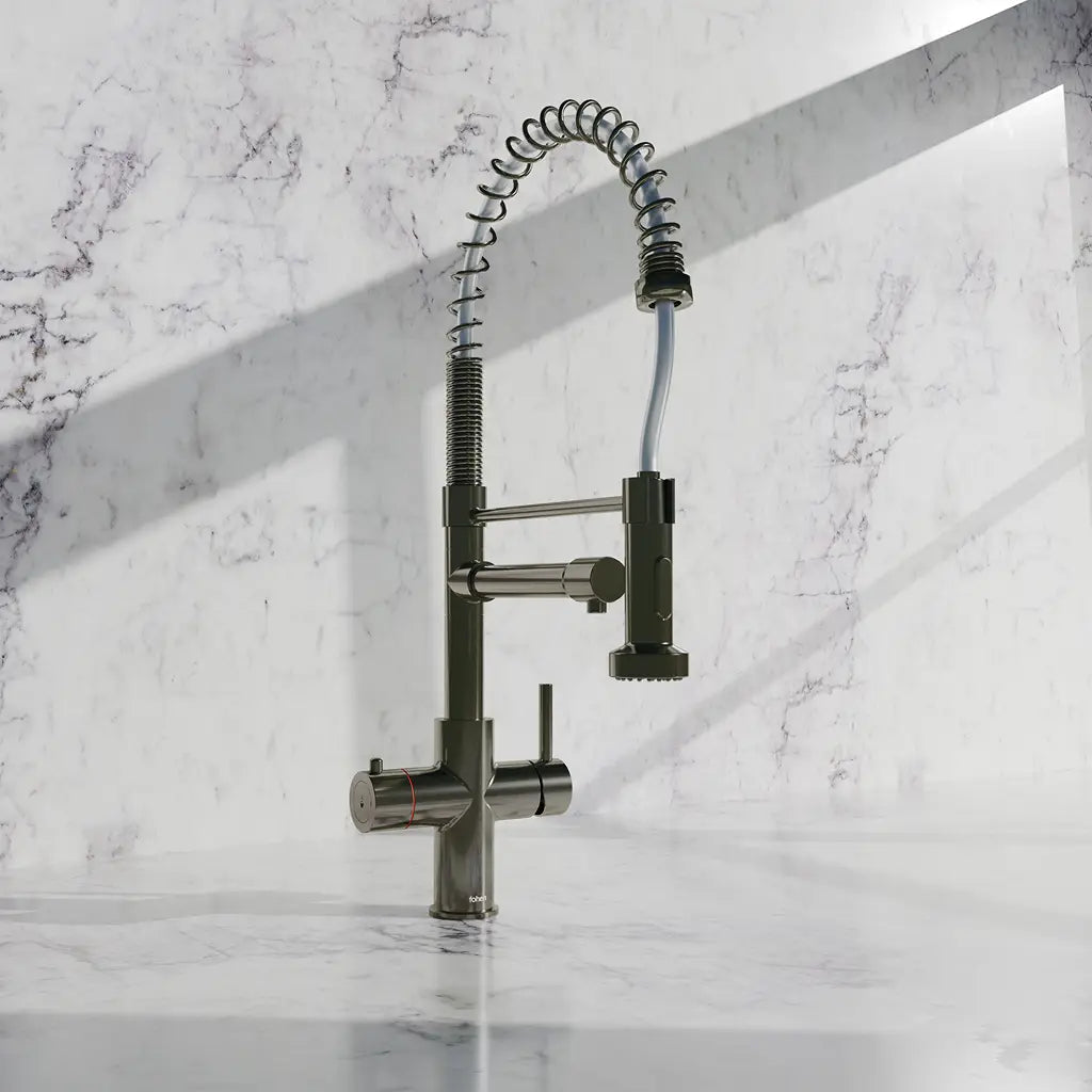 Image of Fohen Aran Pro Brushed Gunmetal Tap