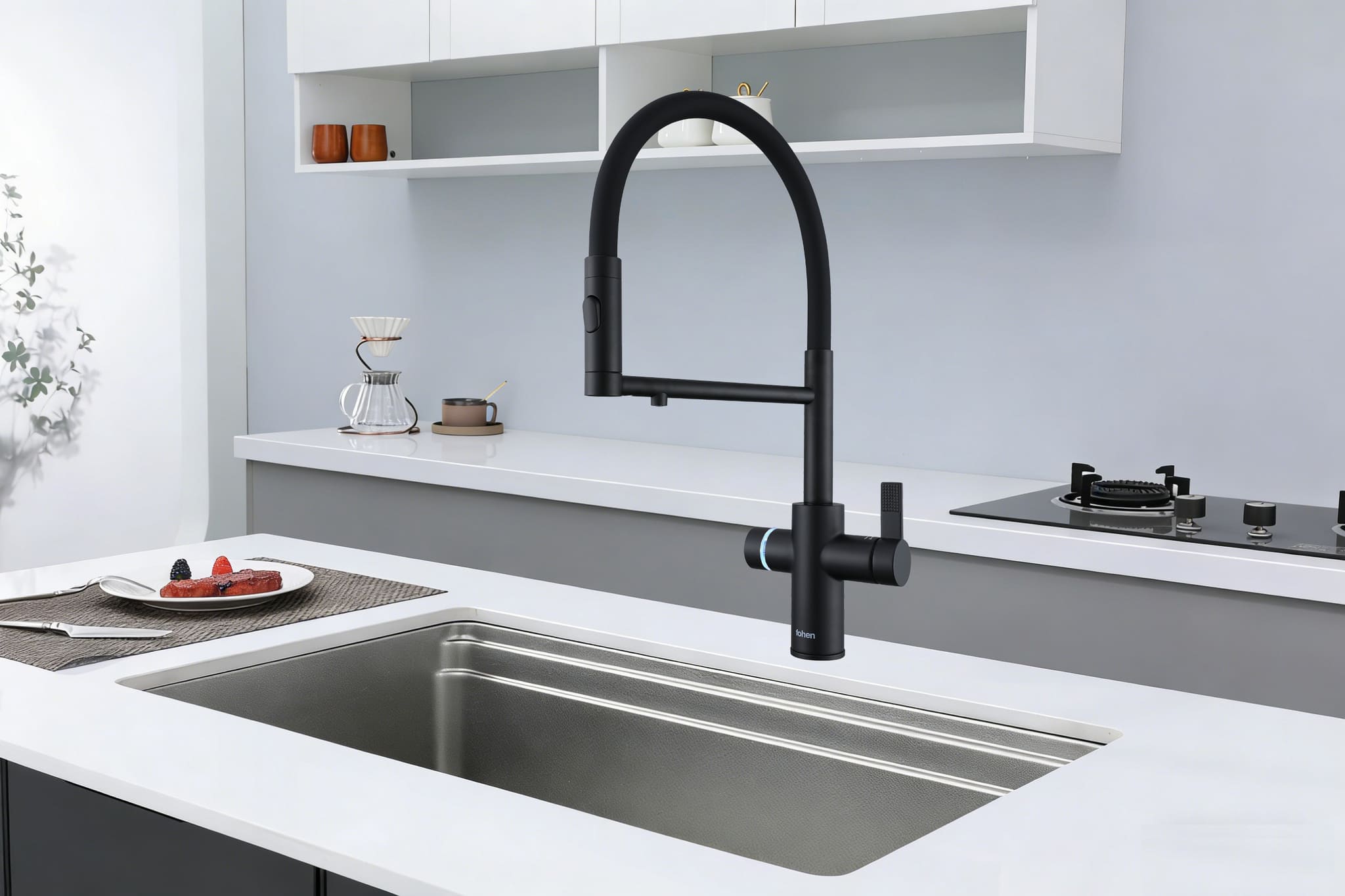 Image of Fohen 4-in-1 Flux Touch - Matt Black