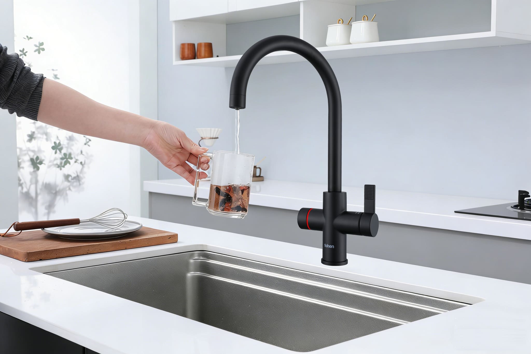 Image of Fohen 4-in-1 Fervente Touch - Matt Black