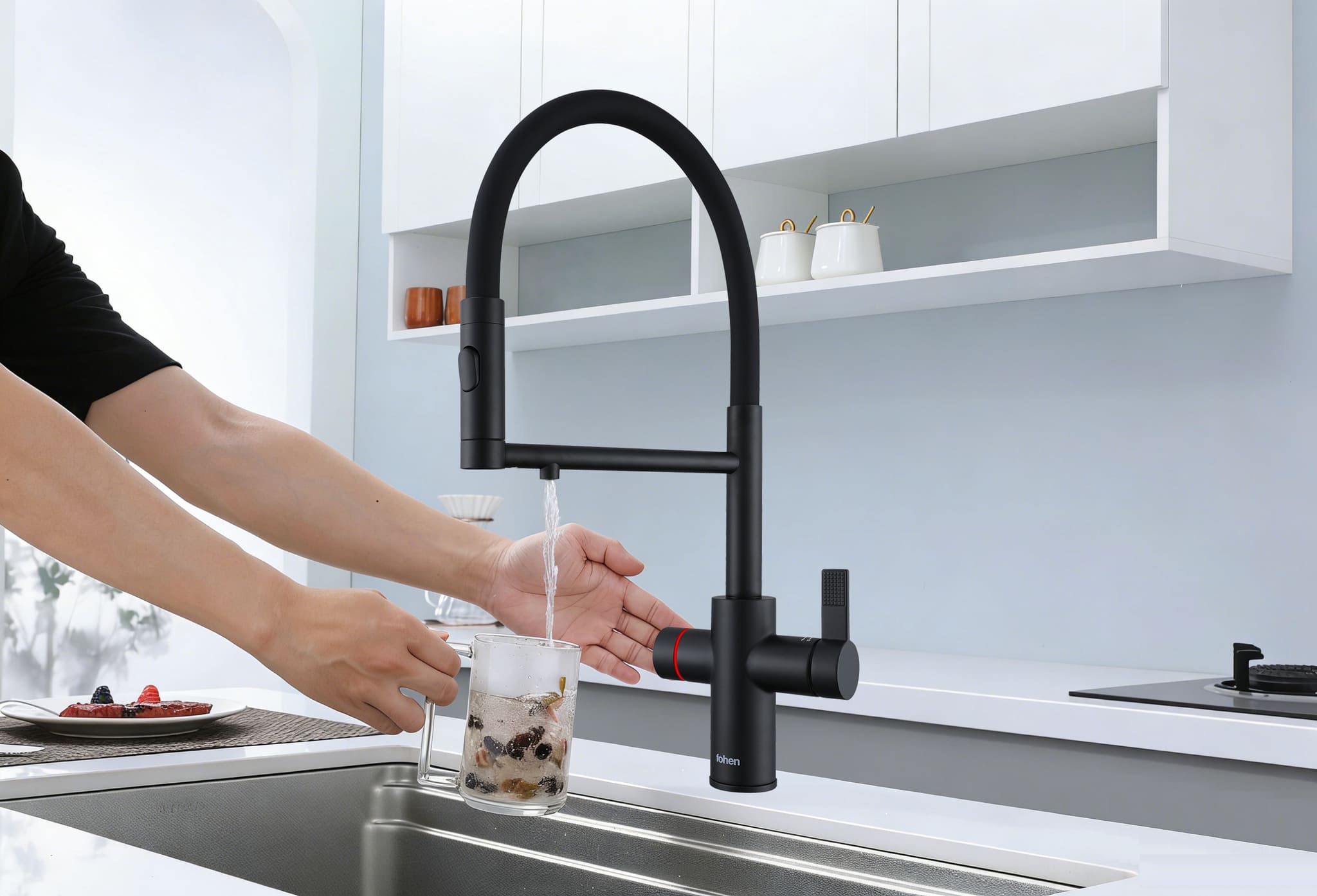 Image of Fohen 4-in-1 Flux Touch - Matt Black