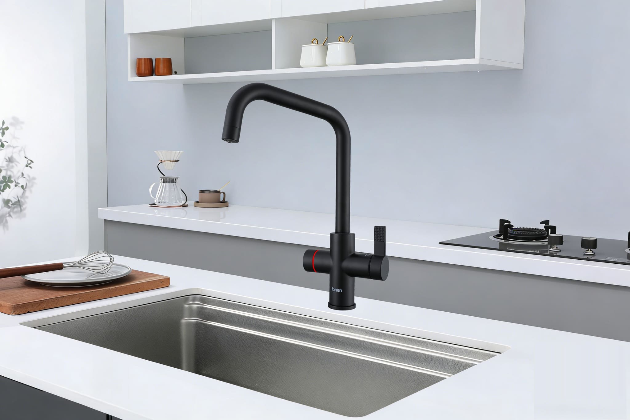 Image of Fohen 4-in-1 Fedina - Matt Black