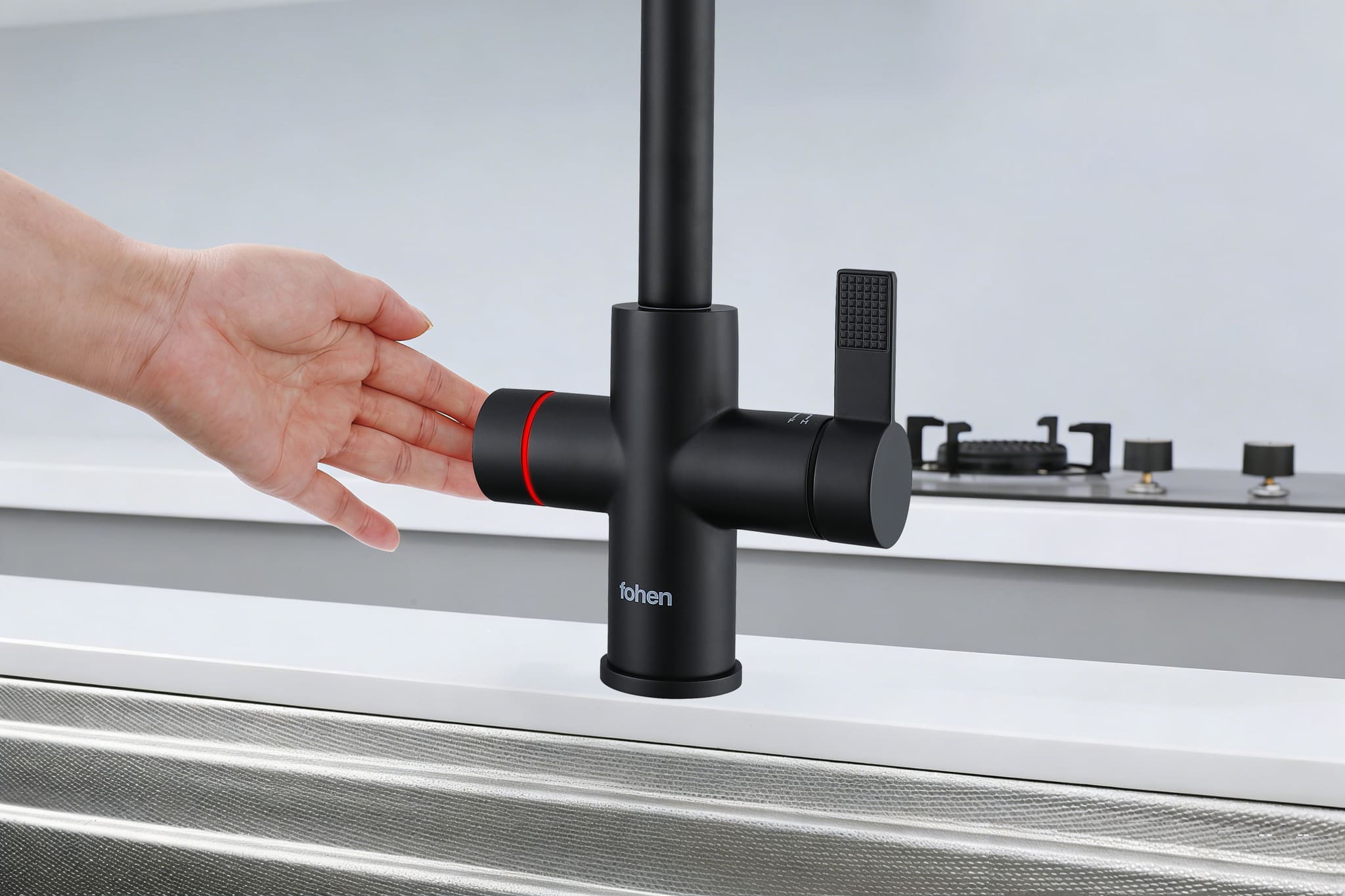 Image of Fohen 4-in-1 Fervente Touch - Matt Black
