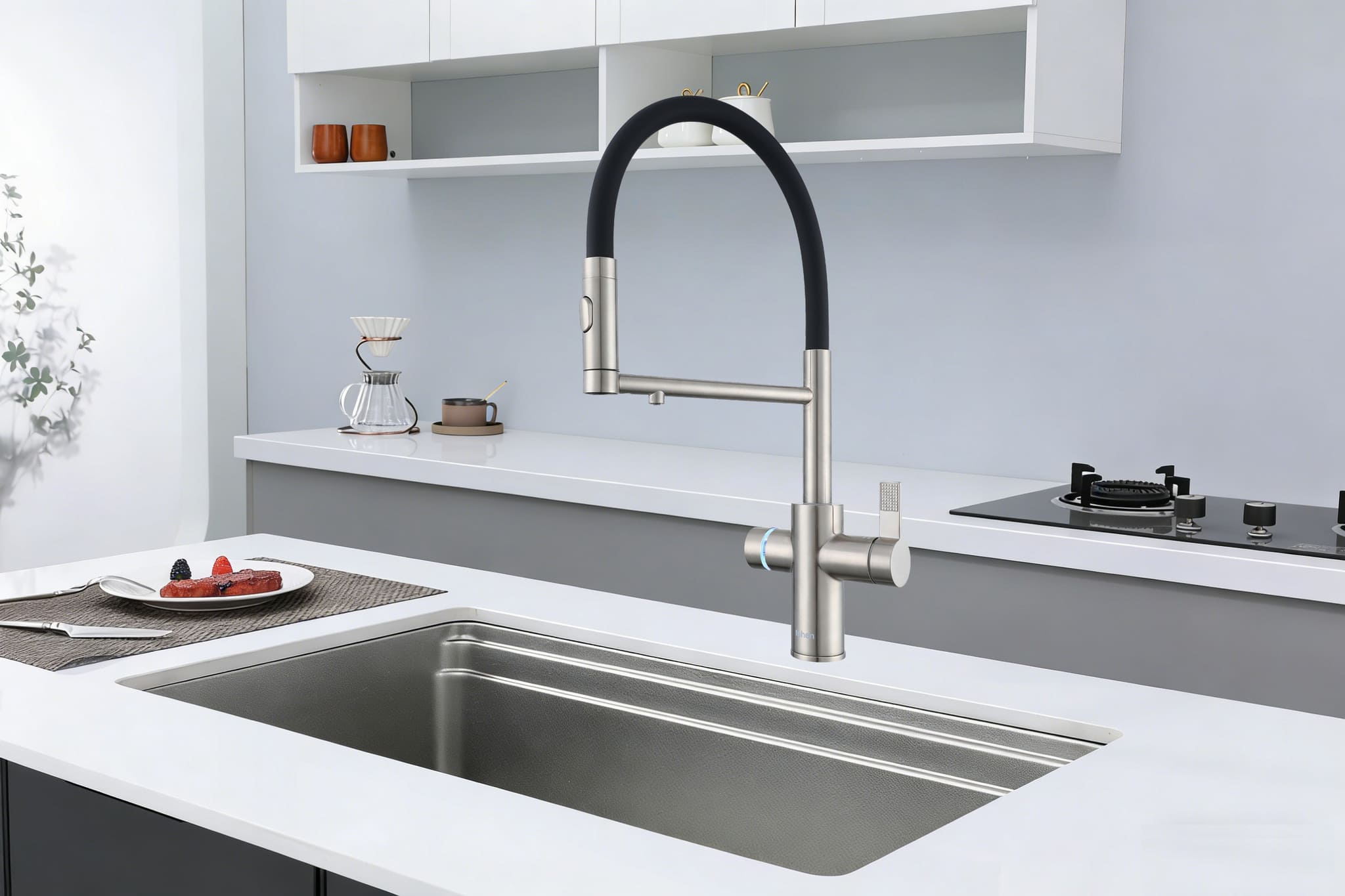 Image of Fohen 4-in-1 Flux - Brushed Nickel