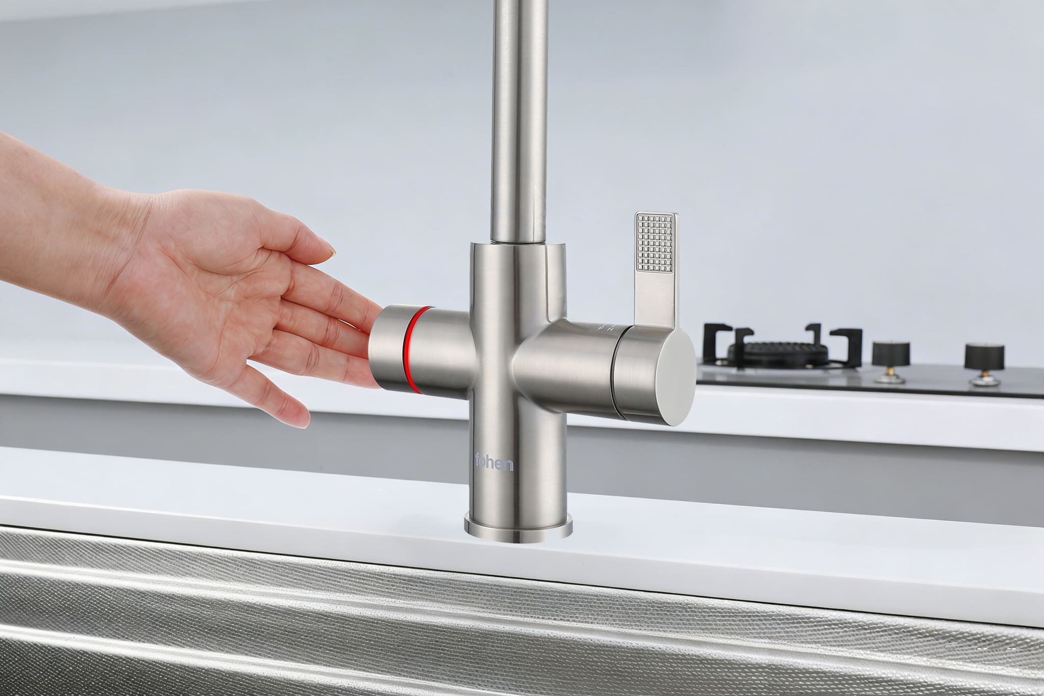 Image of Fohen 4-in-1 Fervente - Brushed Nickel