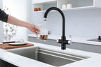 4-in-1 Fohen Fervente Touch - Matt Black with Chrome Accents