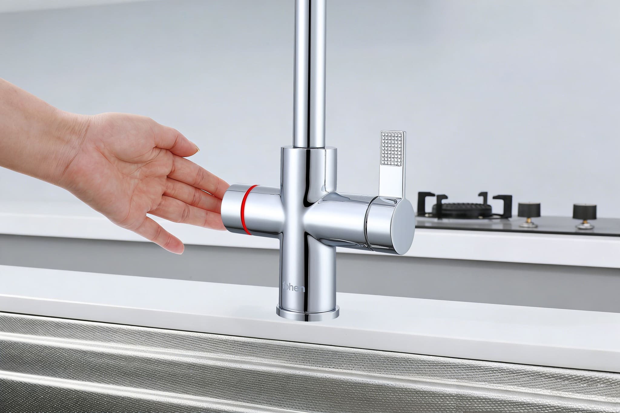 Image of Fohen 4-in-1 Fervente Touch - Chrome