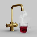 Fohen Flagro | Brushed Gold | 3-in-1 Instant Boiling Water Tap