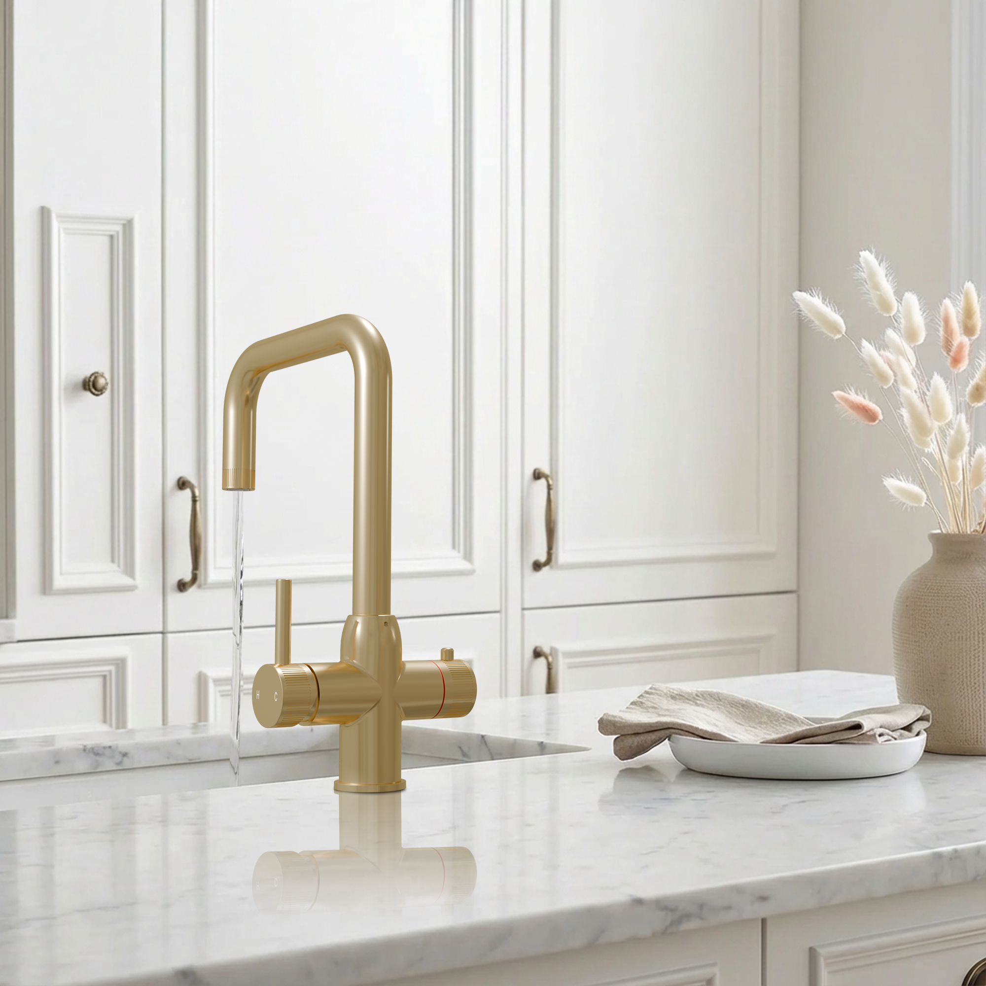 Image of Fohen Enos+ 4-in-1 Brushed Brass