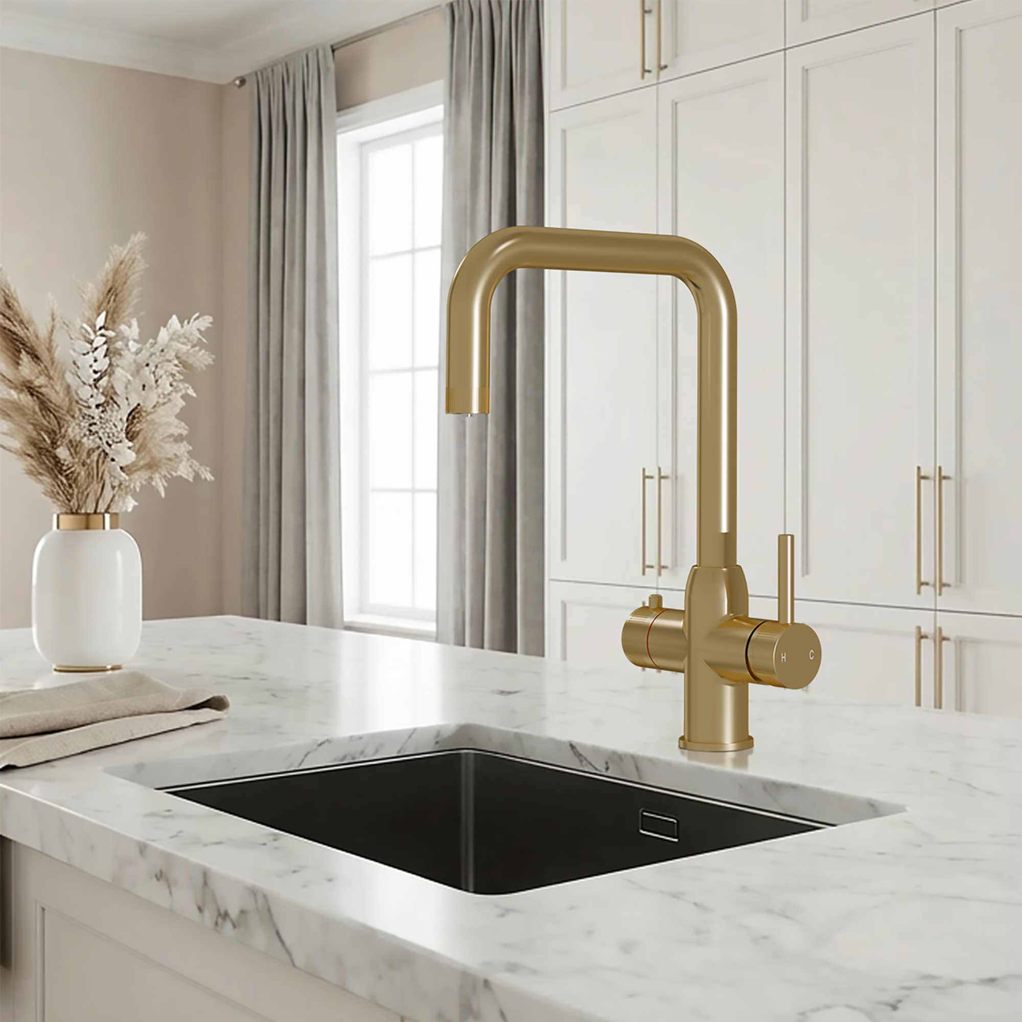 Image of Fohen Enos+ 4-in-1 Brushed Brass