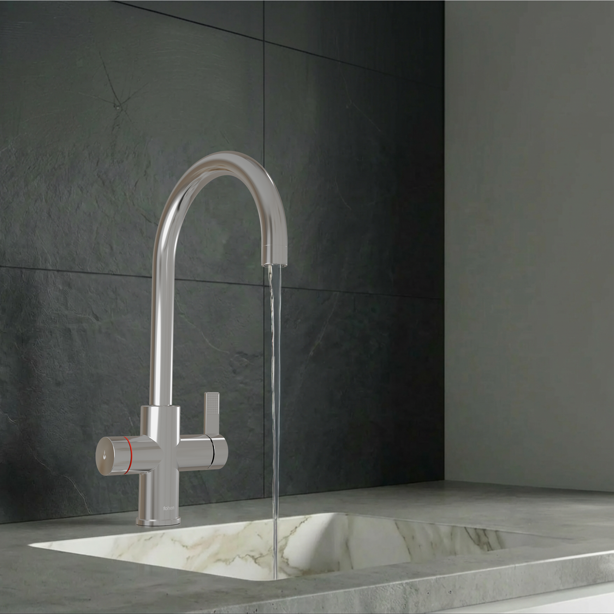 Image of Fohen 4-in-1 Fervente Touch - Chrome