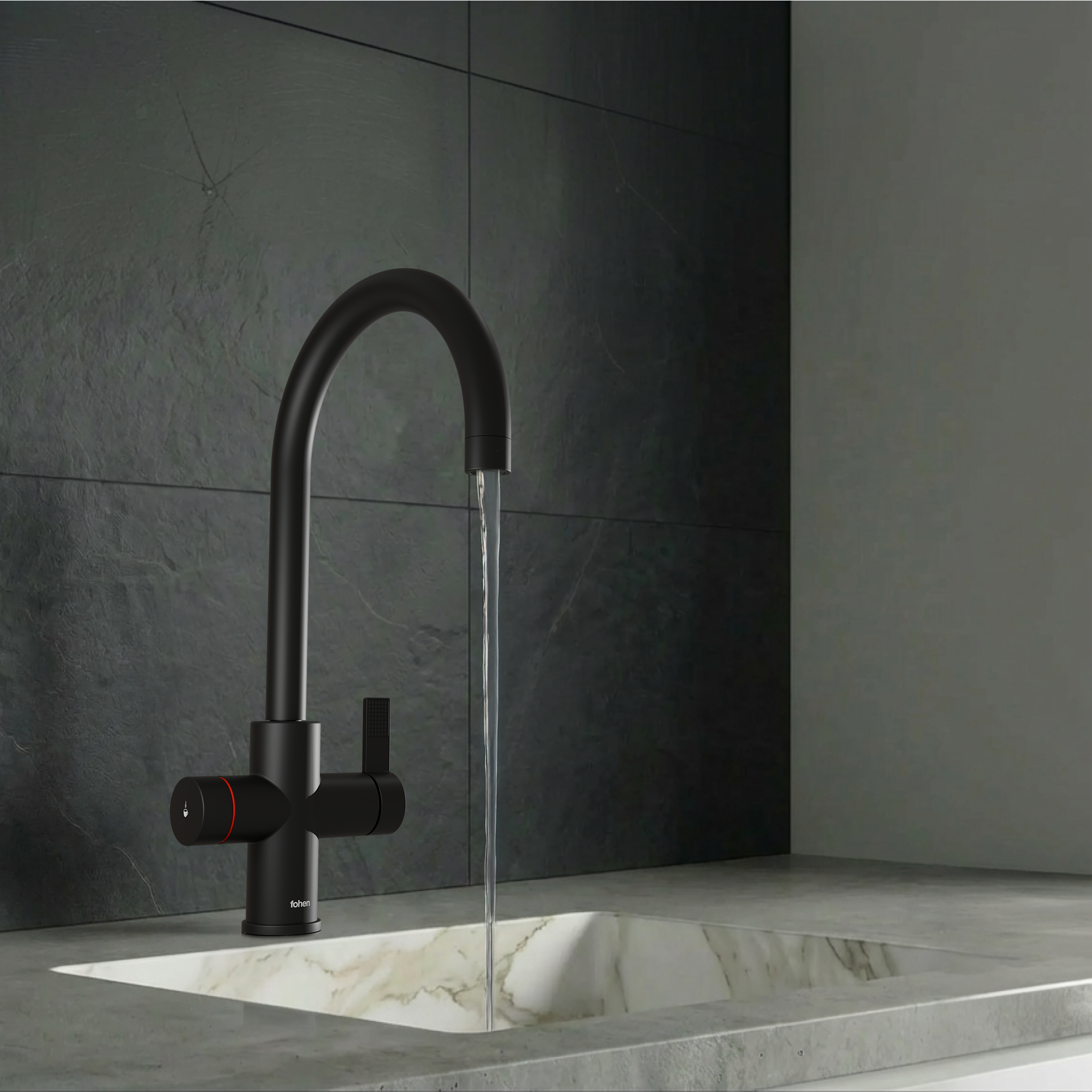 Image of Fohen 4-in-1 Fervente Touch - Matt Black