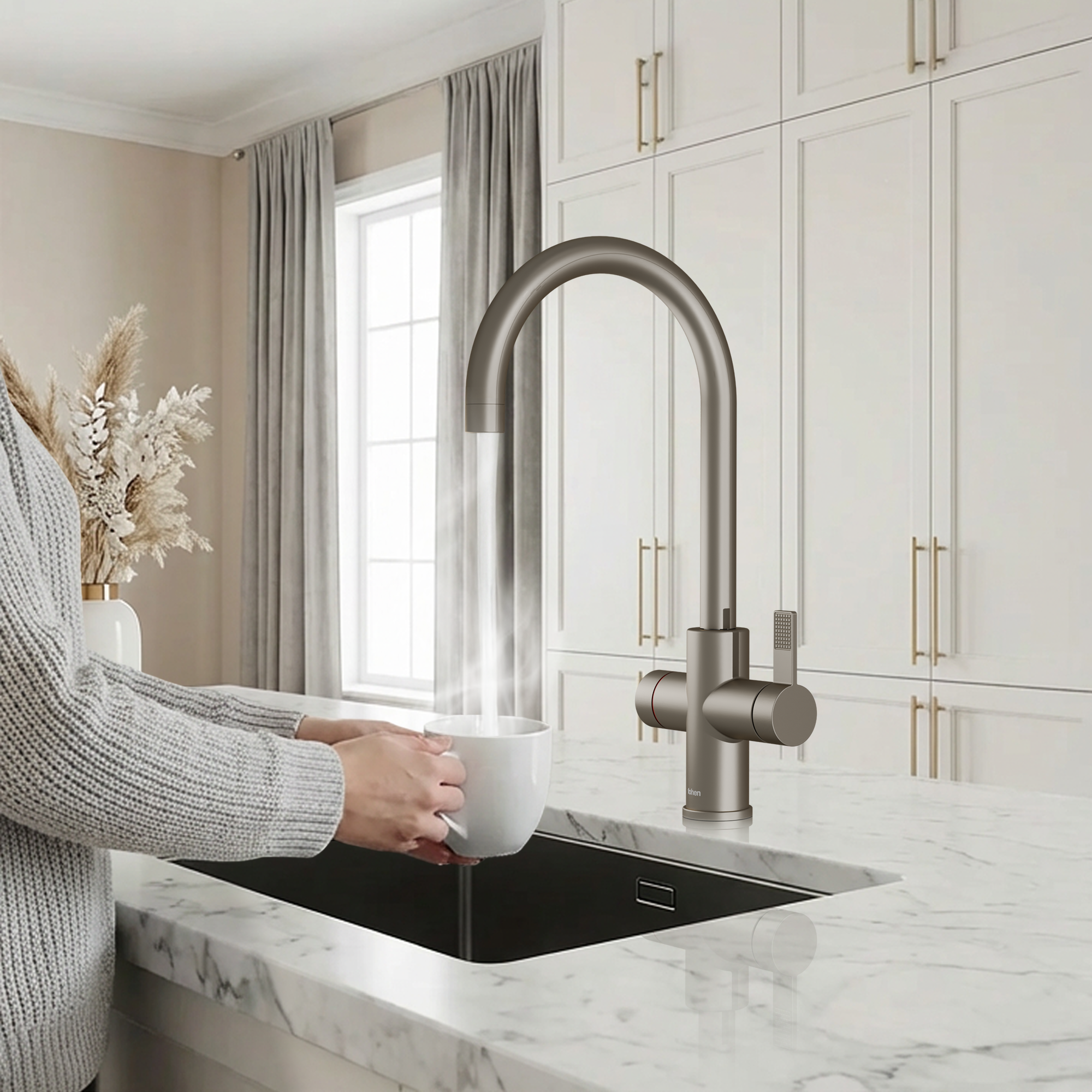 Image of Fohen 4-in-1 Fervente - Brushed Nickel