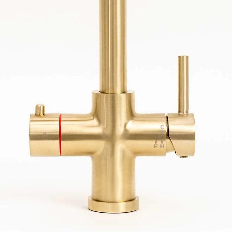Fervente Unfinished Brass 4 in 1 | Filtered Chilled & 98 Degrees