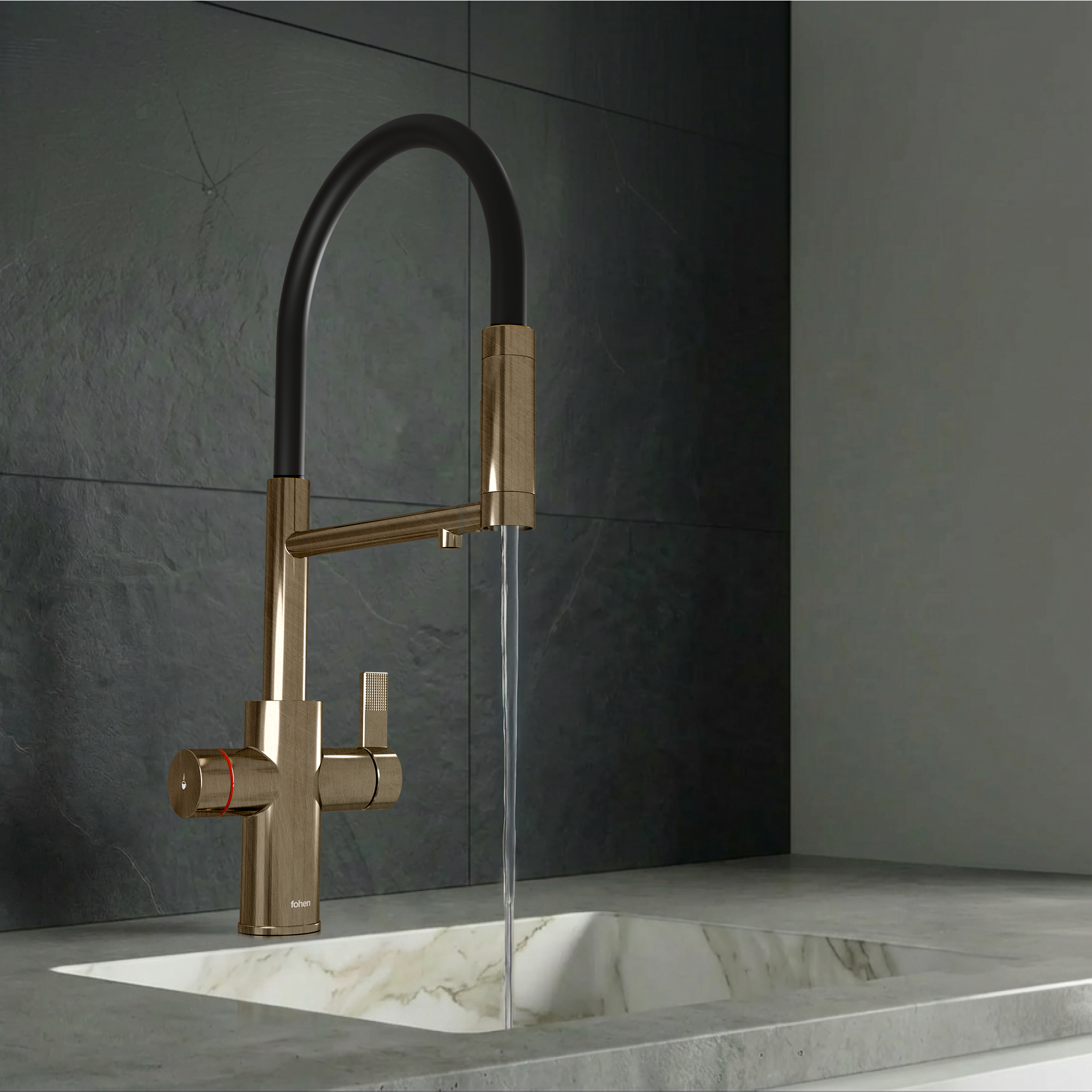 Image of Fohen 4-in-1 Flux Touch - Patinated Brass