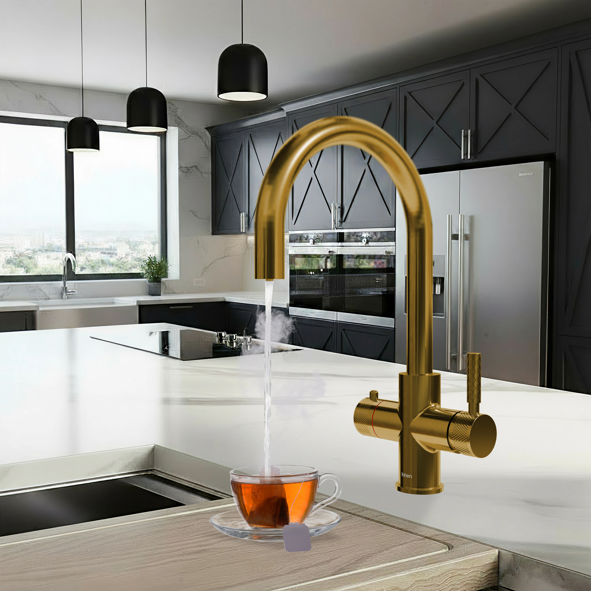 Image of Fohen Focetti Pro Brushed Zirconium Gold