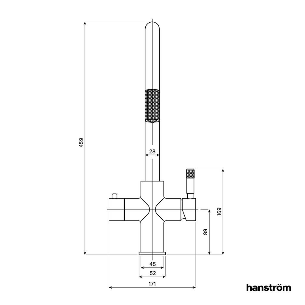 4-in-1 Hanström Flex Pro - Brushed Bronze