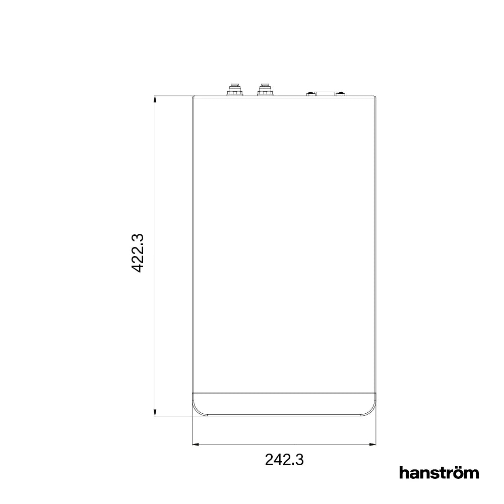 5-in-1 Hanström Floran - Brushed Nickel