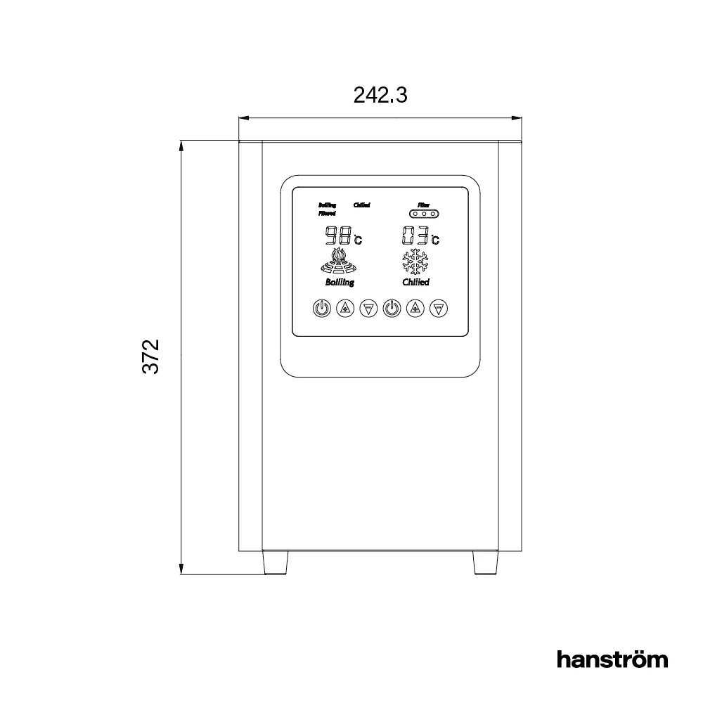 Image of Hanström Floran Brushed Nickel
