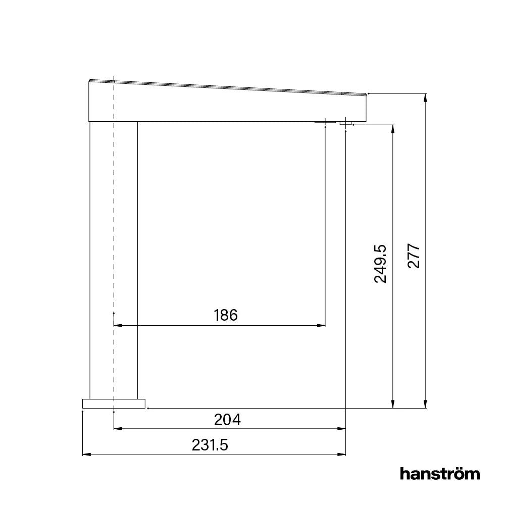 Image of Hanström Floran Brushed Brass