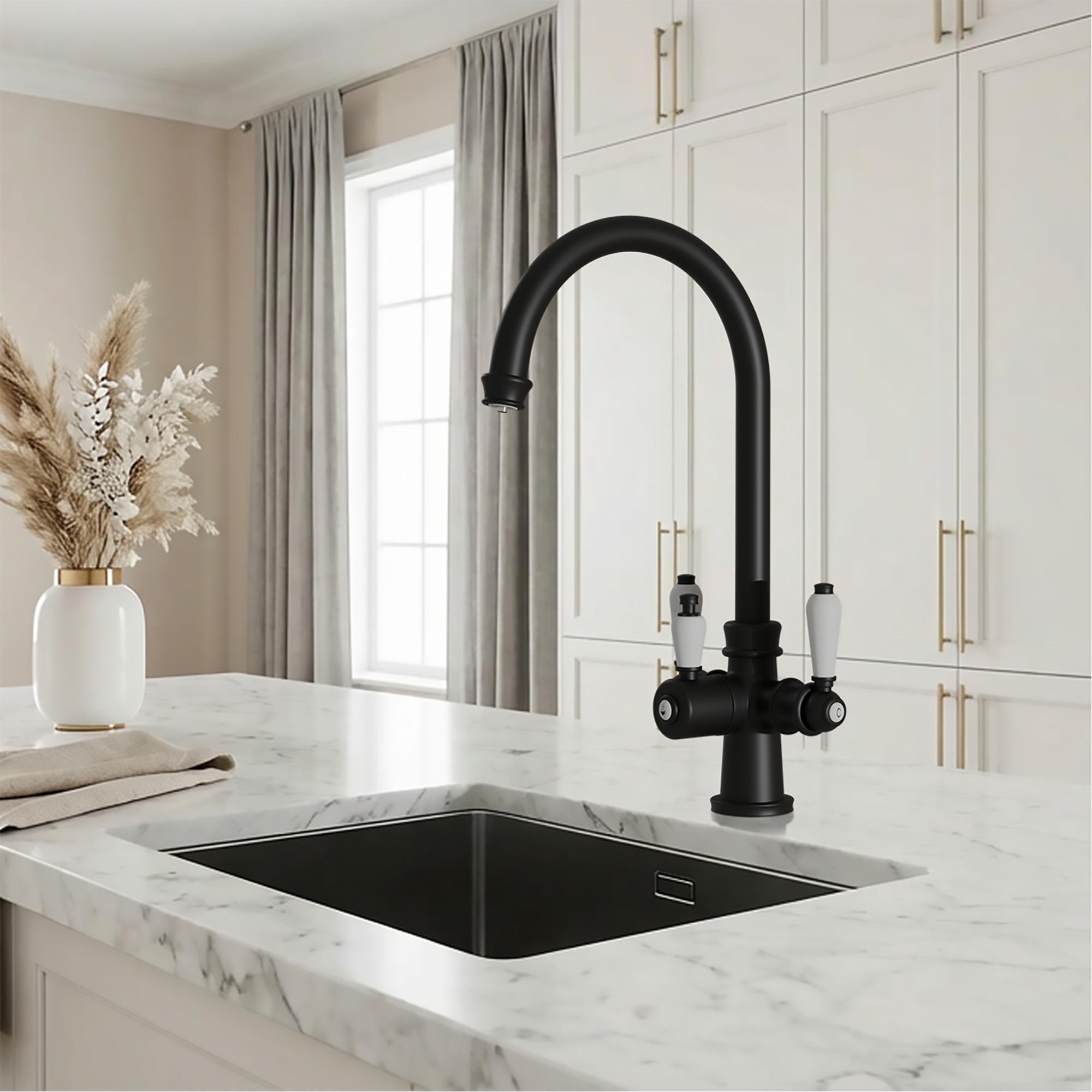 Image of Fohen Holden Cruciform 3-in-1 Matt Black