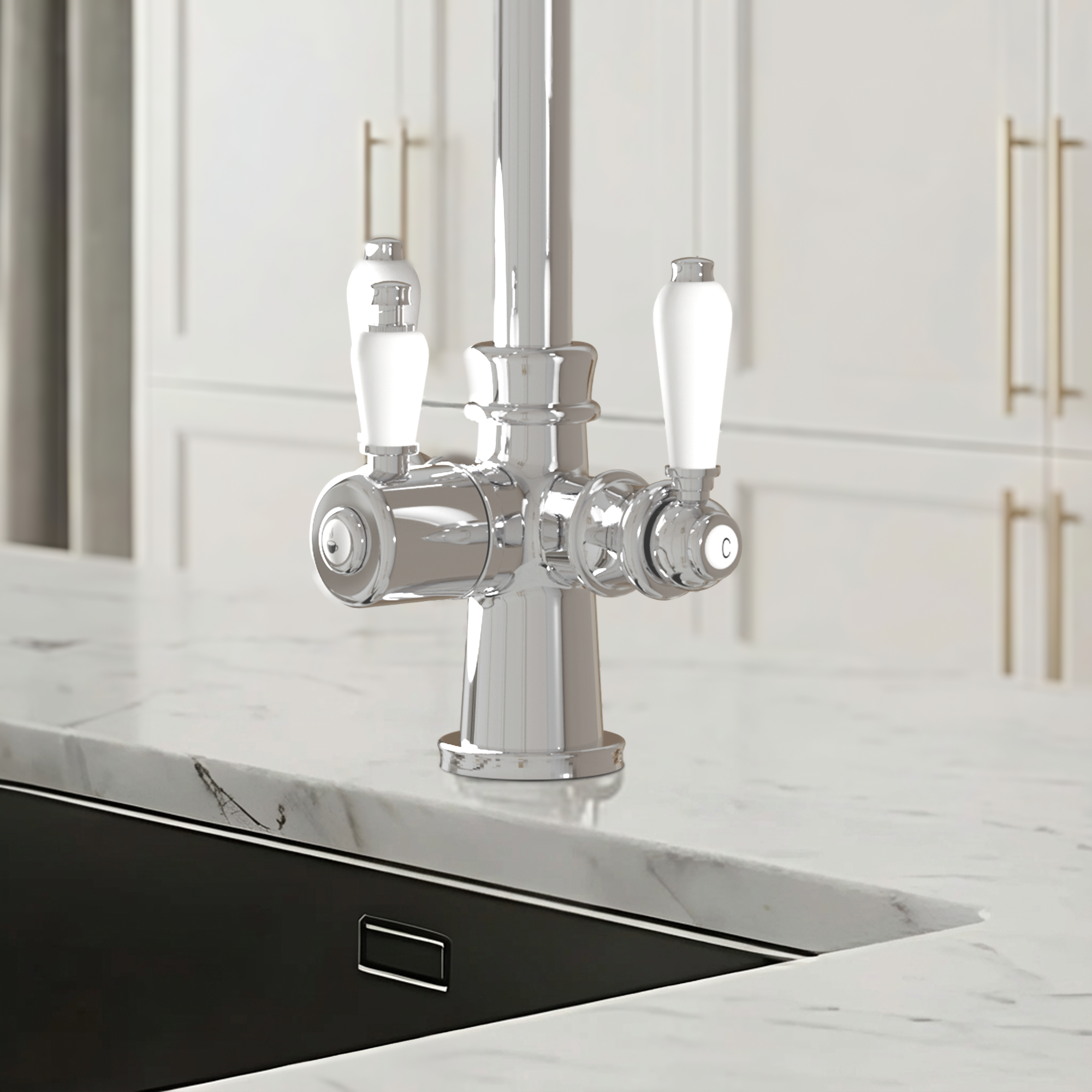 Image of Fohen Holden Cruciform 3-in-1 Chrome