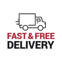 Fast & Free Delivery