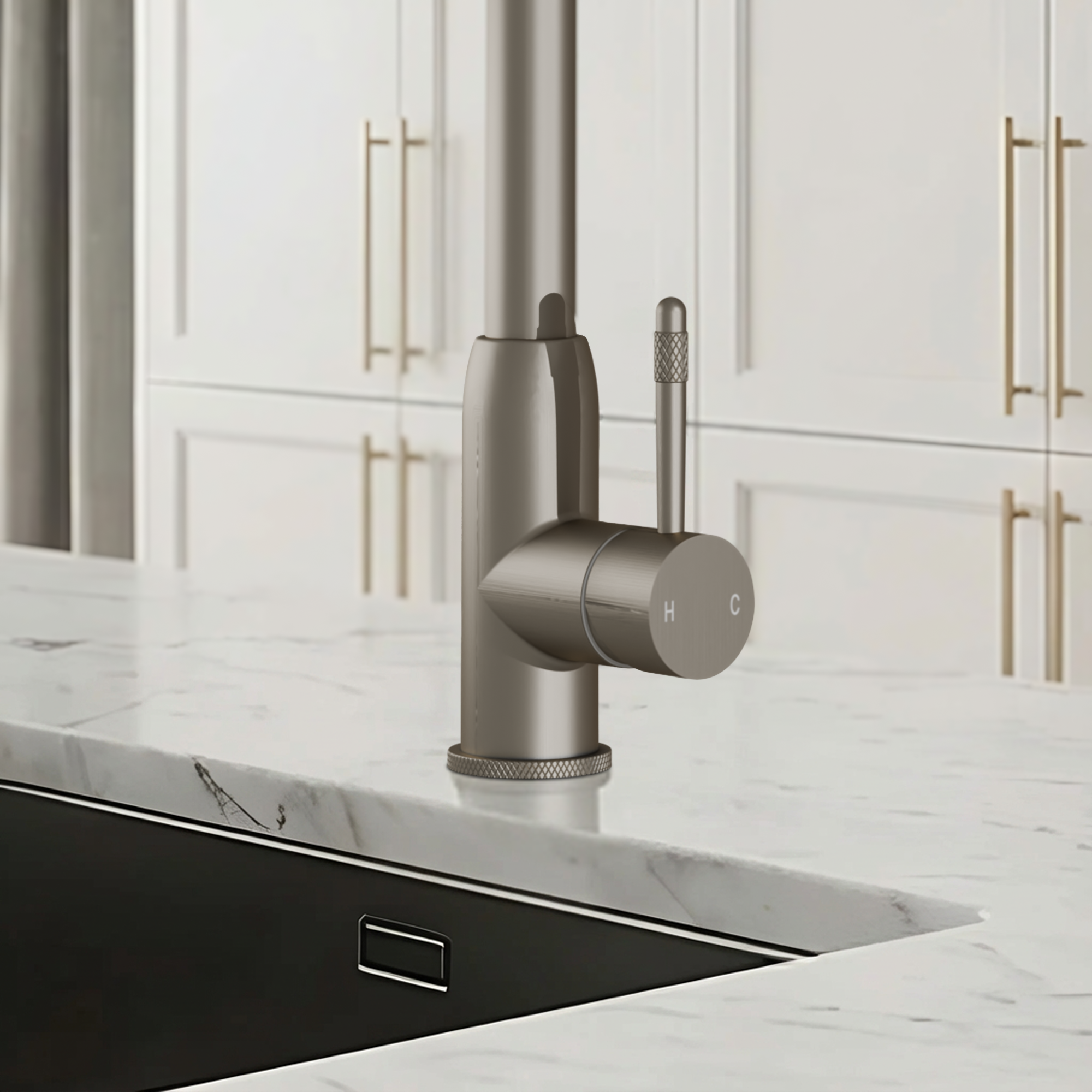 Image of Fohen Lesse 2-in-1 Brushed Nickel