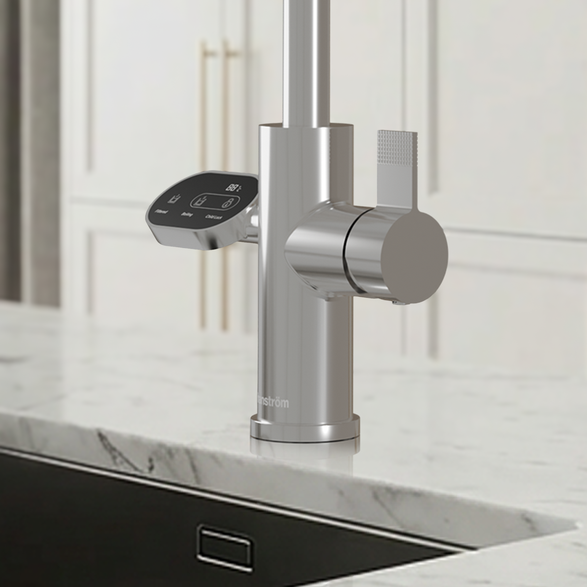 Image of Hanström 4-in-1 Nexa Digital - Chrome