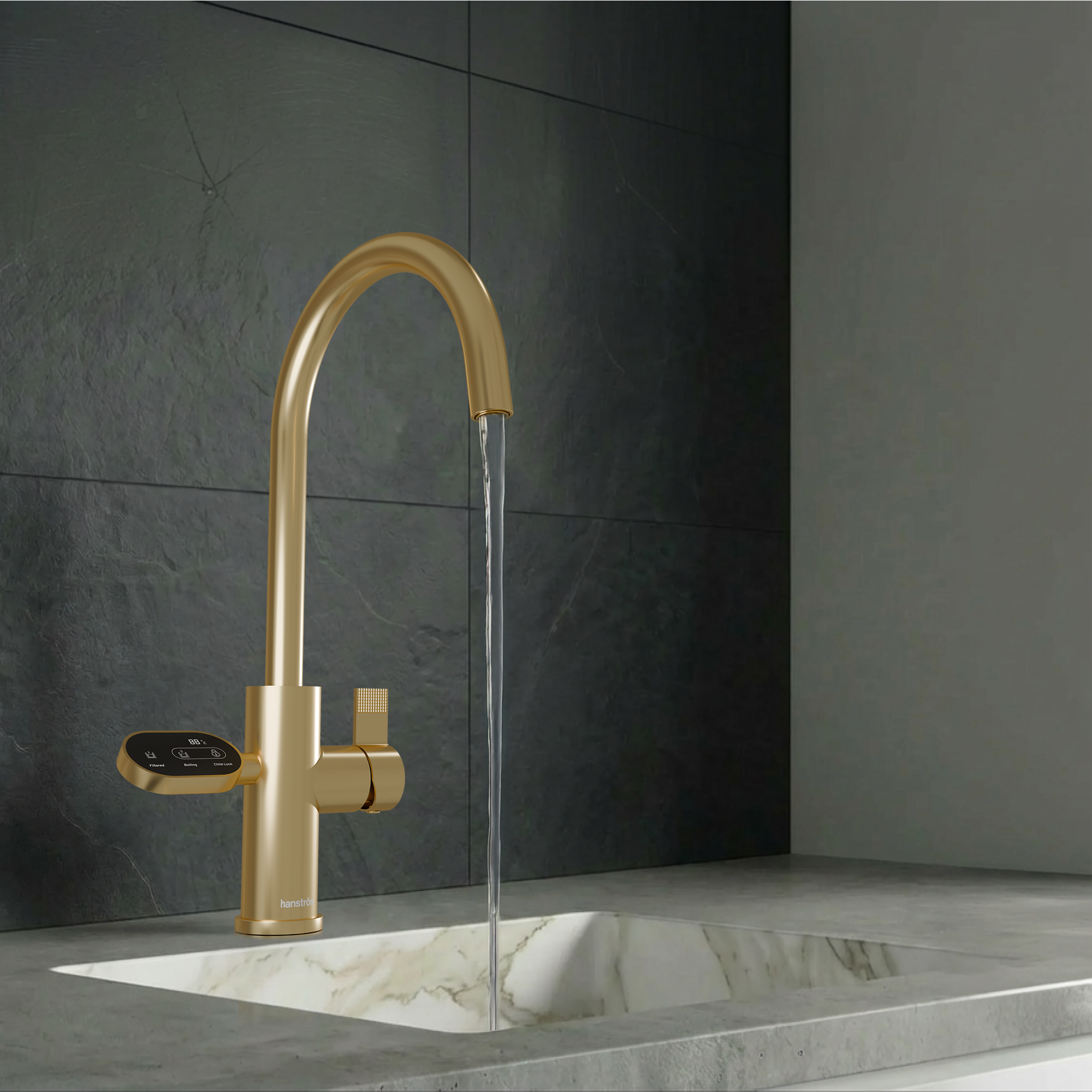 Image of Hanström 4-in-1 Nexa Digital - Brushed Gold