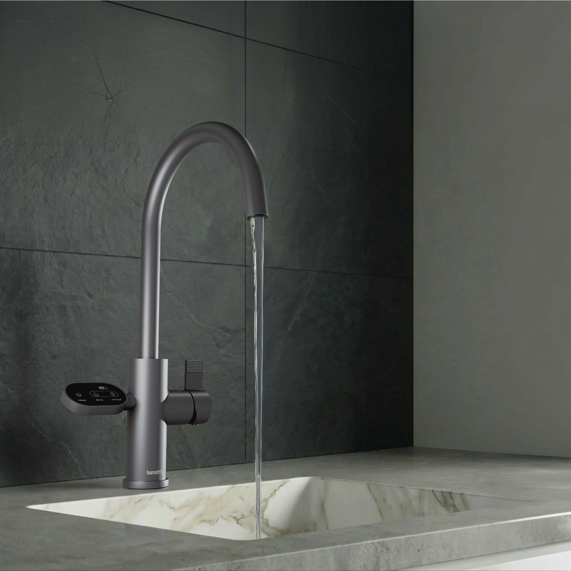 Image of Hanström 4-in-1 Nexa Digital - Gunmetal Grey