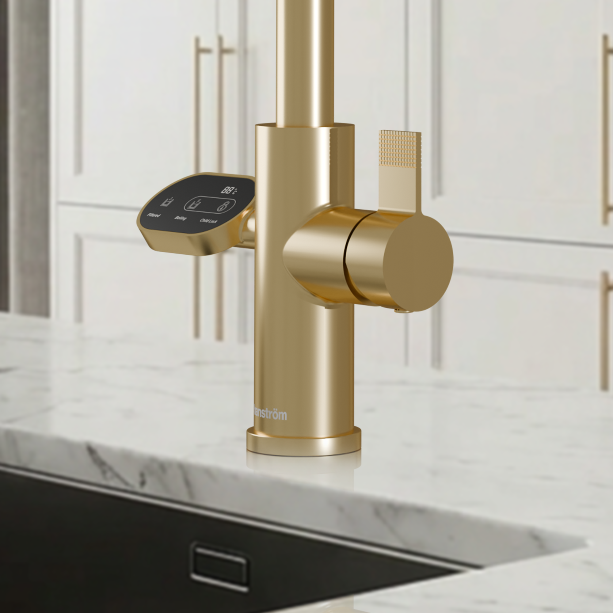 Image of Hanström 4-in-1 Nexa Digital Pullout - Brushed Gold