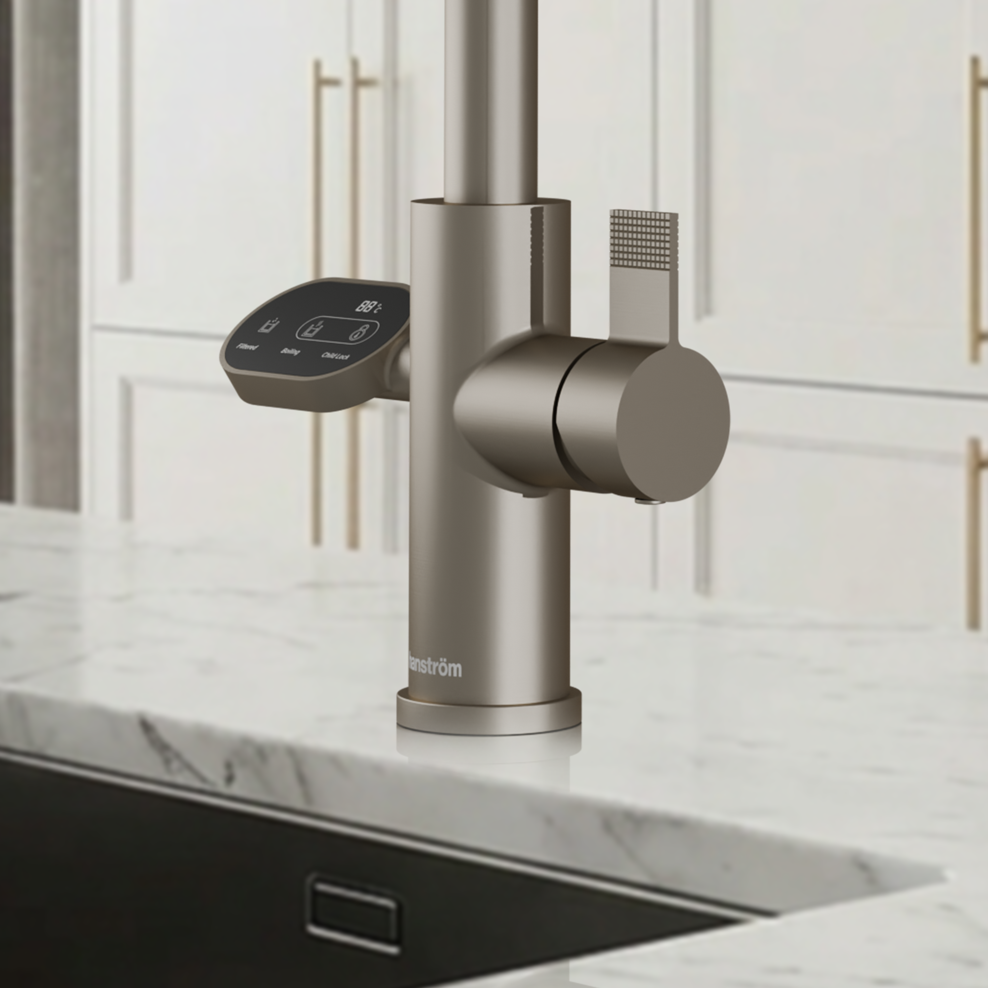 Image of Hanström 4-in-1 Nexa Digital Pullout - Brushed Nickel