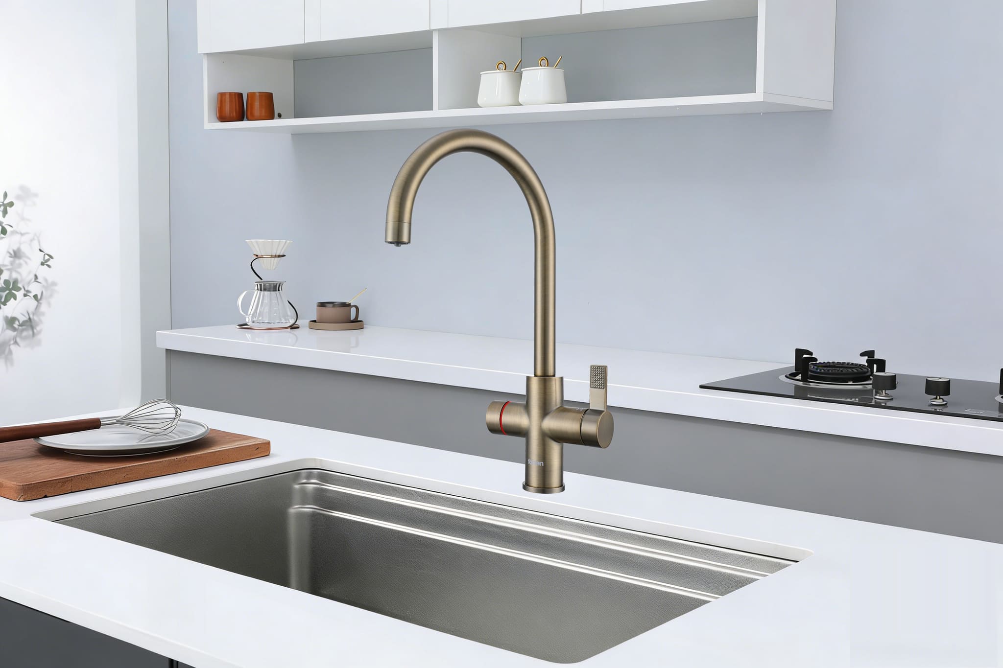 Image of Fohen 4-in-1 Fervente Touch - Patinated Brass