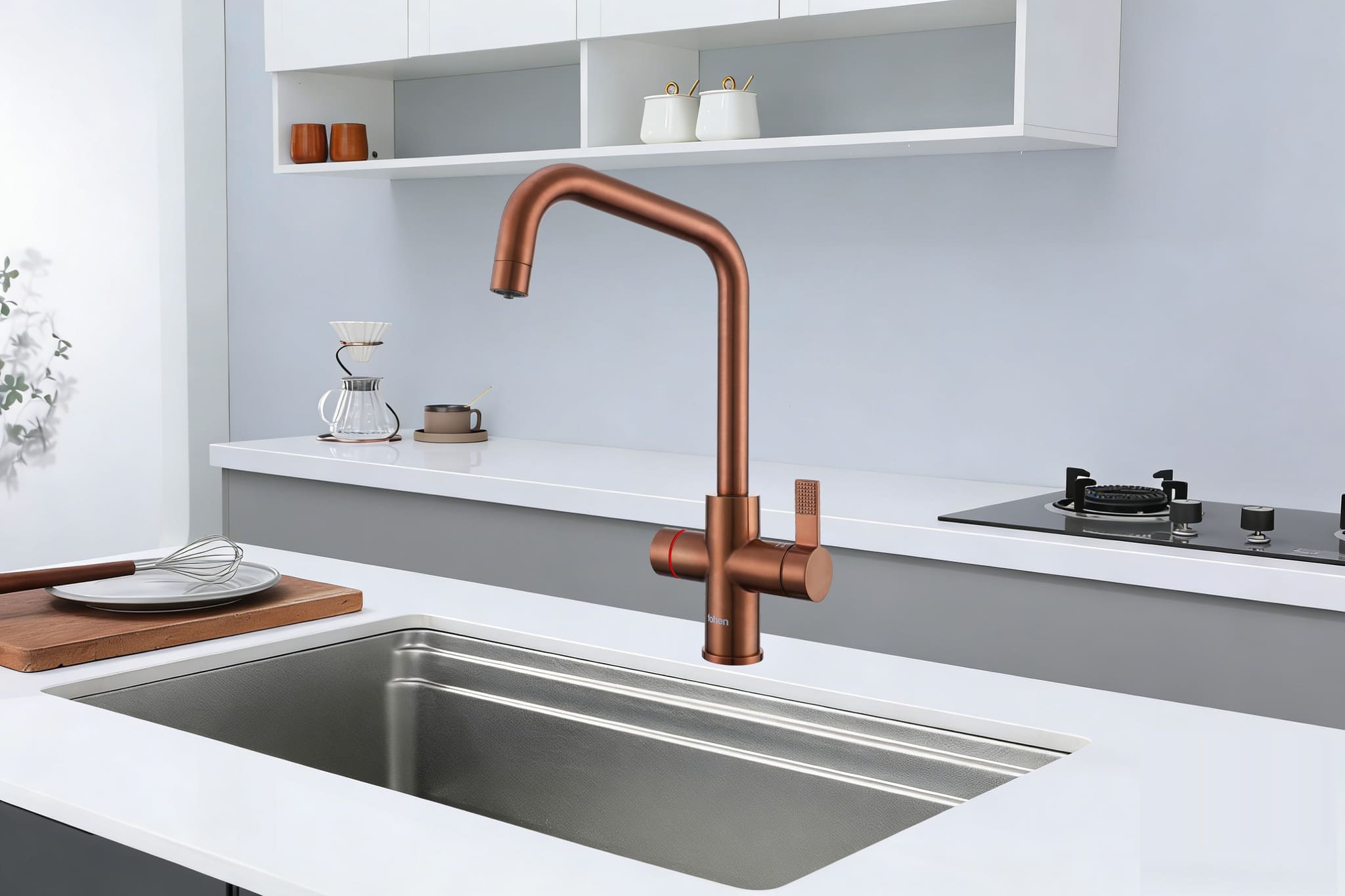 Image of Fohen 4-in-1 Fedina Touch - Rose Gold