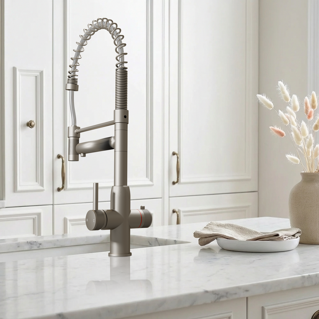3-in-1 Fohen Spring Pro - Brushed Nickel