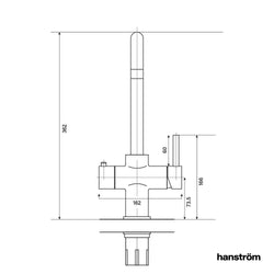 Image of Hanström Lunen Brushed Gunmetal