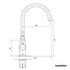 3-in-1 Hanström Storan - Brushed Copper