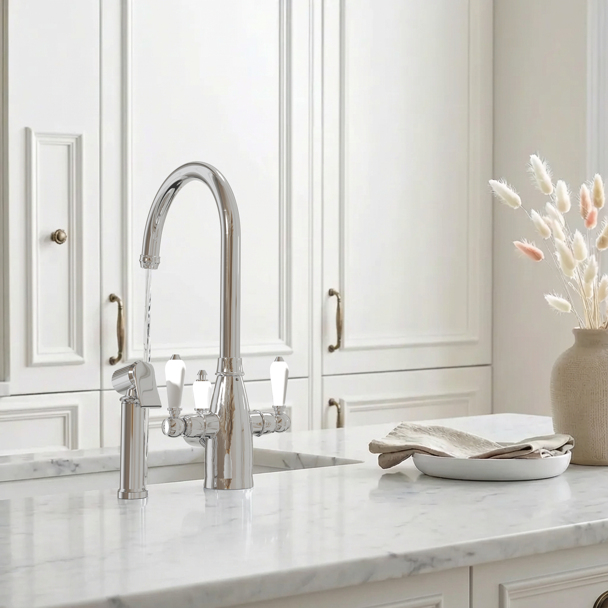 3-in-1 Fohen Tate + Spray - Chrome