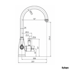 3-in-1 Fohen Holden Cruciform - Chrome