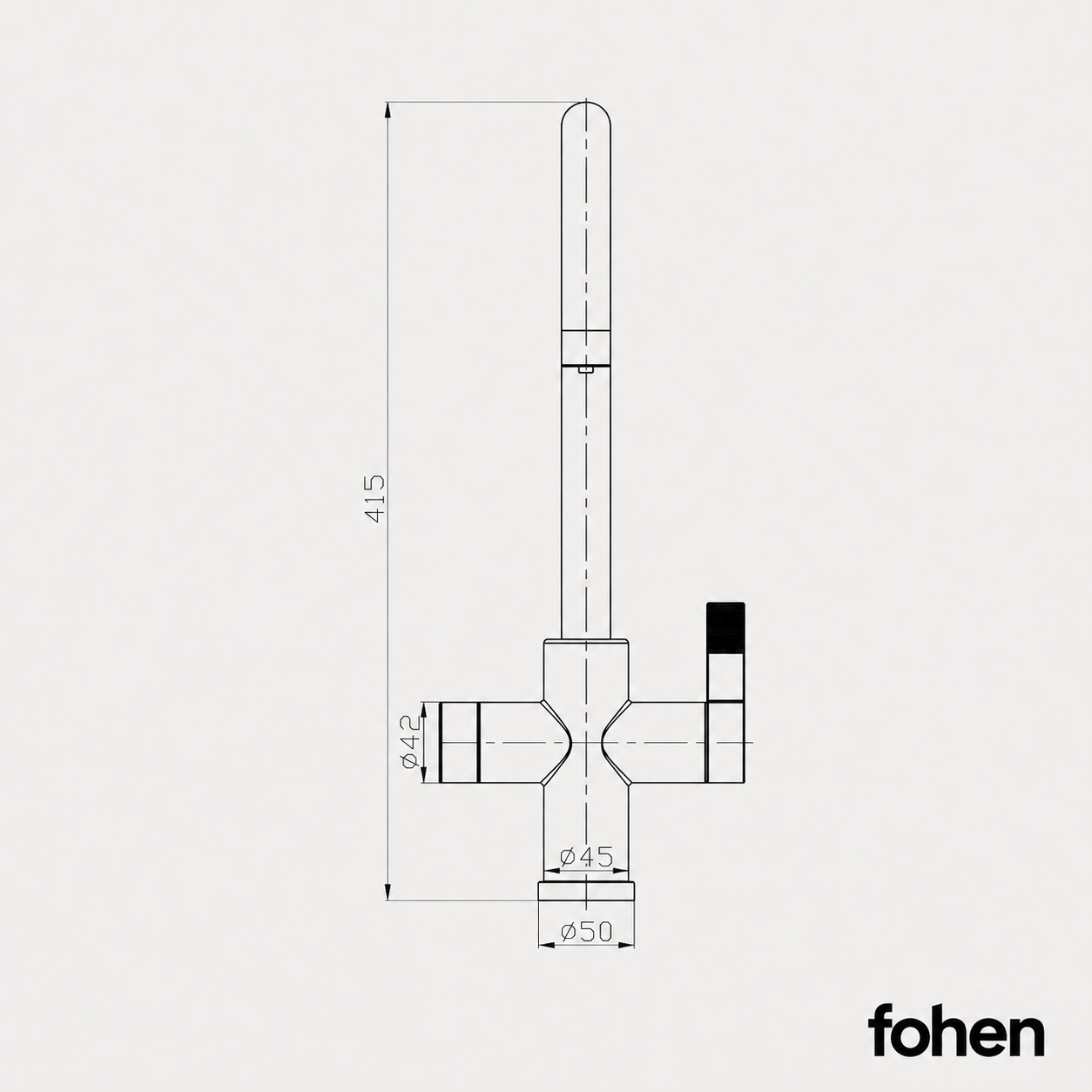 4-in-1 Fohen Fervente Touch - Rose Gold