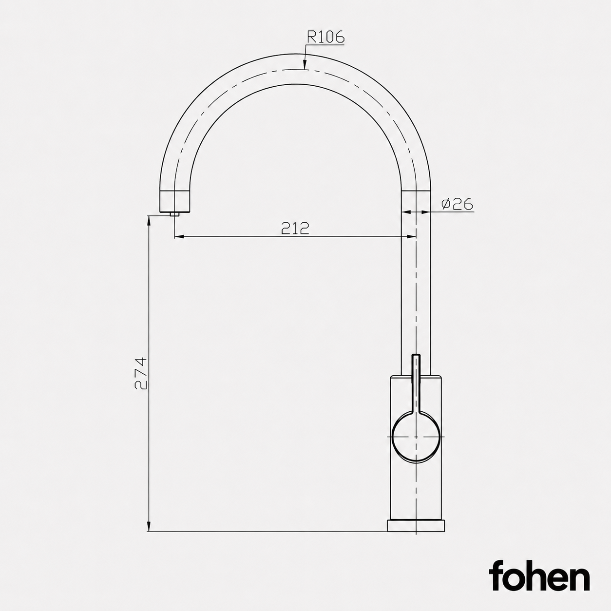 Image of Fohen 4-in-1 Fervente Touch - Patinated Brass