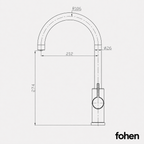 4-in-1 Fohen Fervente Touch - Rose Gold