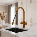 4-in-1 Fohen Kyros Pull Out - Aged Brass