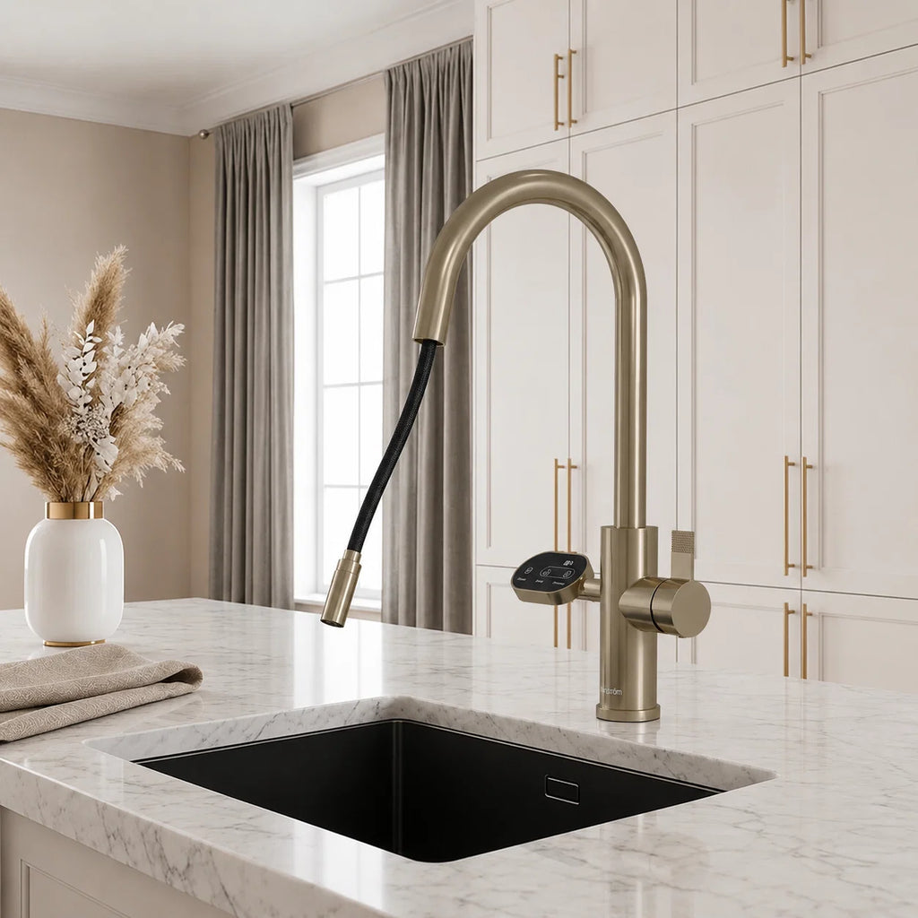 4-in-1 Hanström Nexa Digital Pullout - Brushed Brass