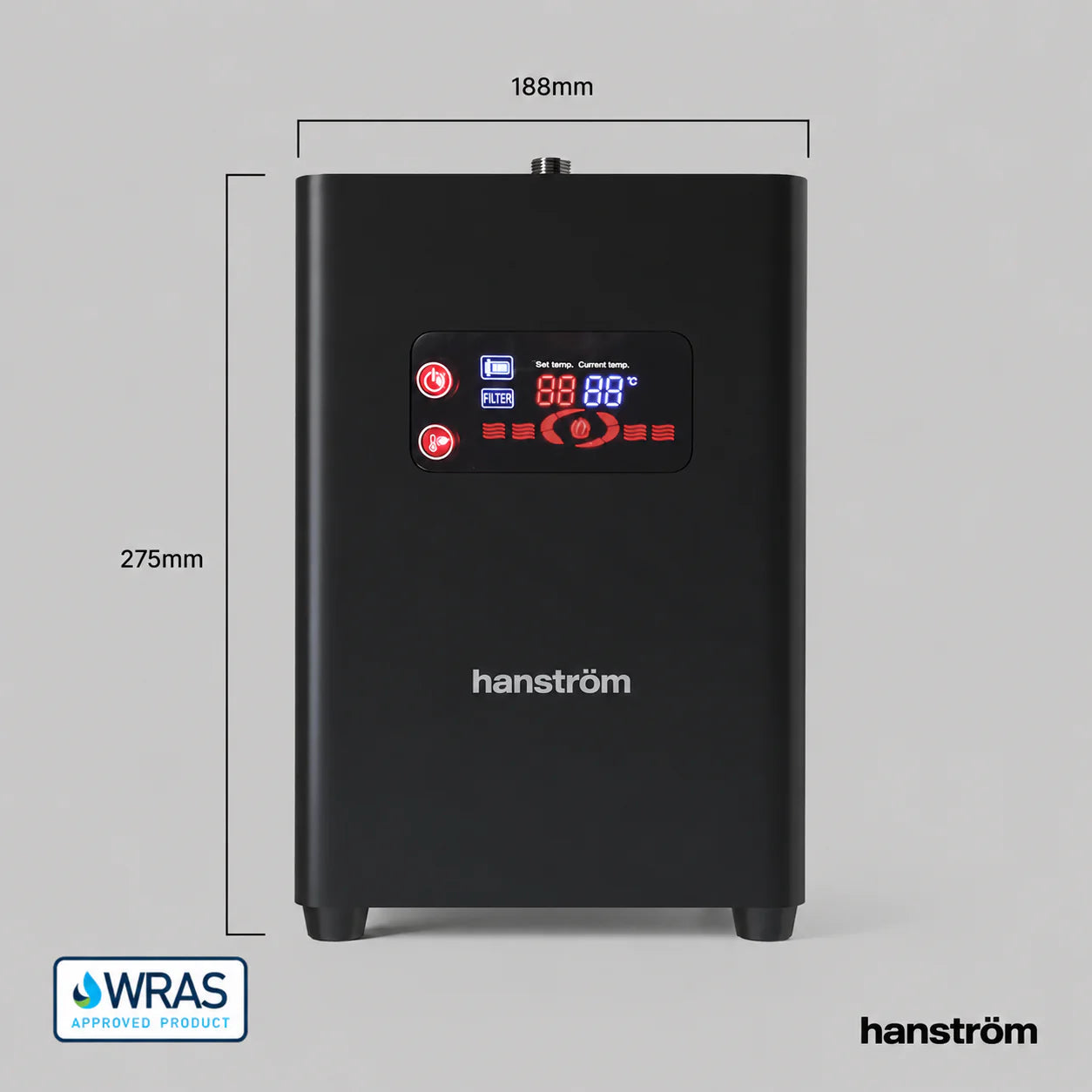 4-in-1 Hanström Olan - Brushed Gunmetal