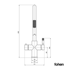 4-in-1 Fohen Kyros Pull Out - Chrome