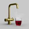 Fohen Flagro | Unfinished Brass | 3-in-1 Instant Boiling Water Tap